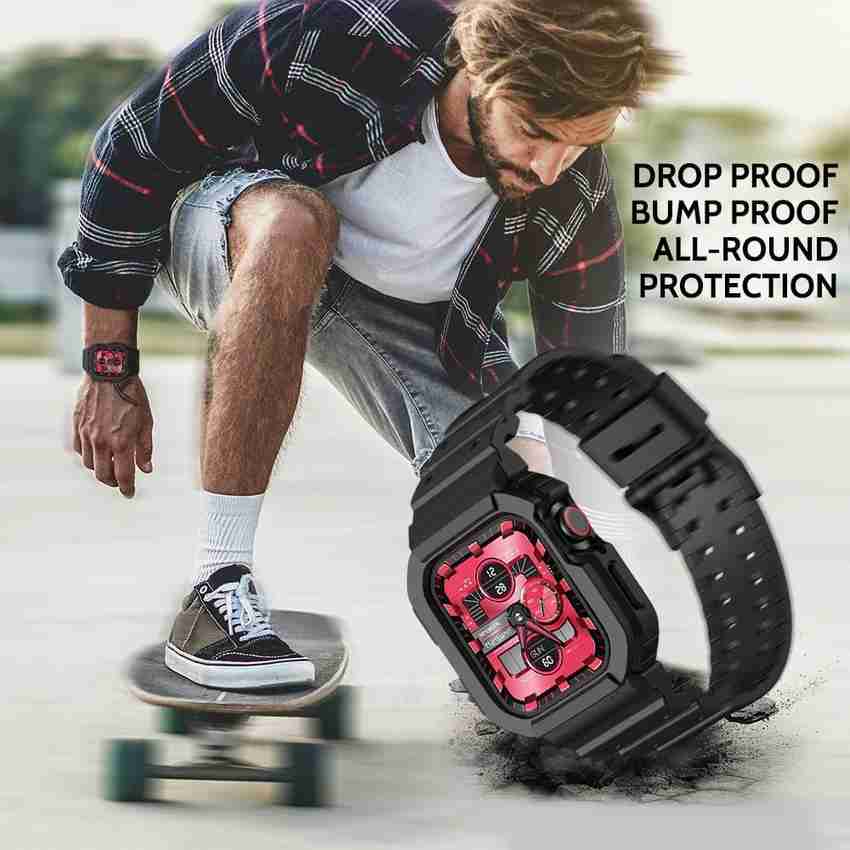 Speeqo Case Strap for Apple Watch Series 8 7 45mm SE2 6