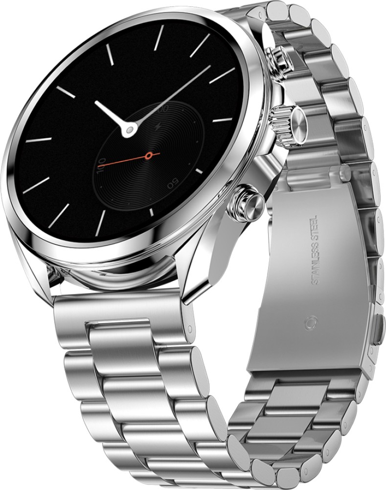 Smartwatch stainless best sale steel back