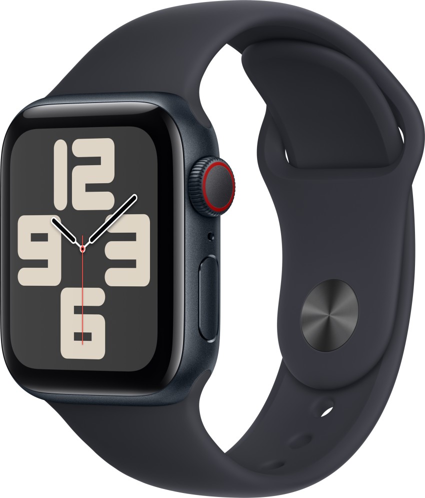 Apple Watch SE GPS + Cellular 40mm Midnight Case & Midnight Sport Band -  S/M Price in India - Buy Apple Watch SE GPS + Cellular 40mm Midnight Case &  Midnight Sport