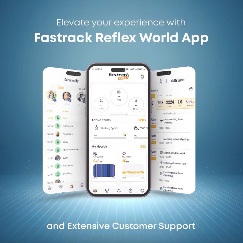 Fastrack discount reflex world