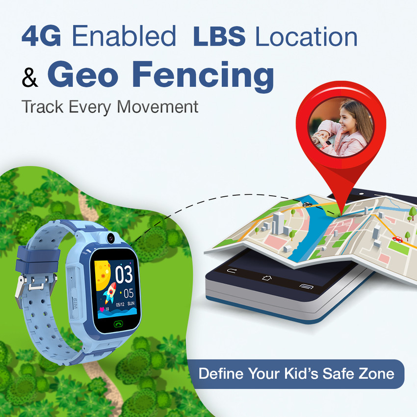Sekyo Carepal Pro Kids Video Calling Live GPS Location Class