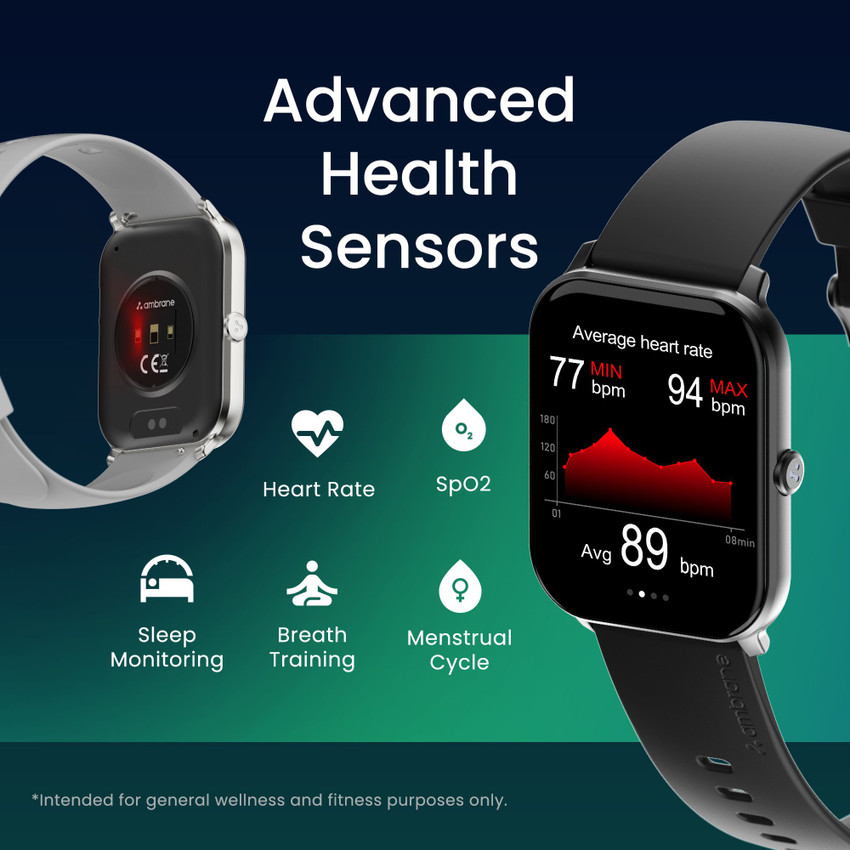 Aggregate more than 159 ambrane smart watch vietkidsiq.edu.vn