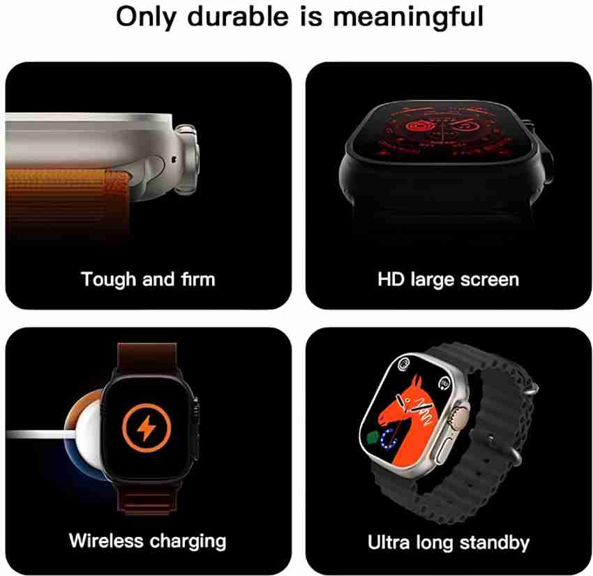 FRONY GQ 168 T800 Ultra smart watch 4G network Smartwatch Orange Smartwatch Price in India Buy FRONY GQ 168 T800 Ultra smart watch 4G network Smartwatch Orange Smartwatch online at Flipkart