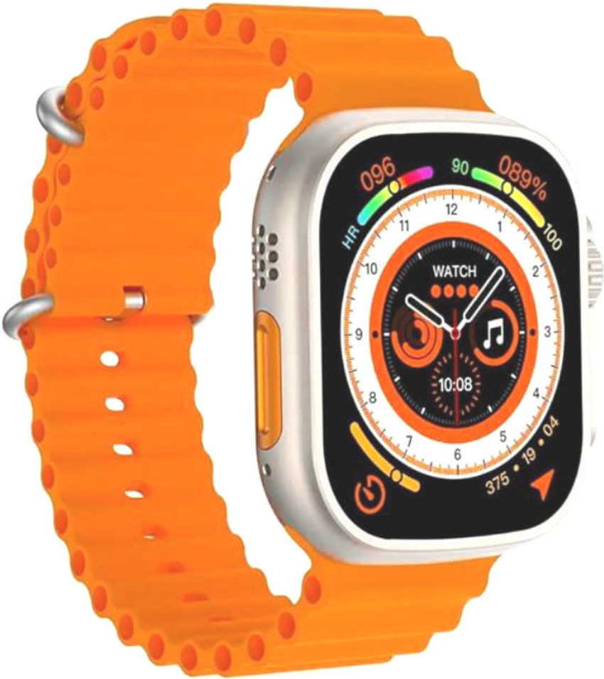 Clairbell SQ 29 T900 Ultra smart watch 4G network Smartwatch Orange Smartwatch Price in India Buy Clairbell SQ 29 T900 Ultra smart watch 4G network Smartwatch Orange Smartwatch online at Flipkart