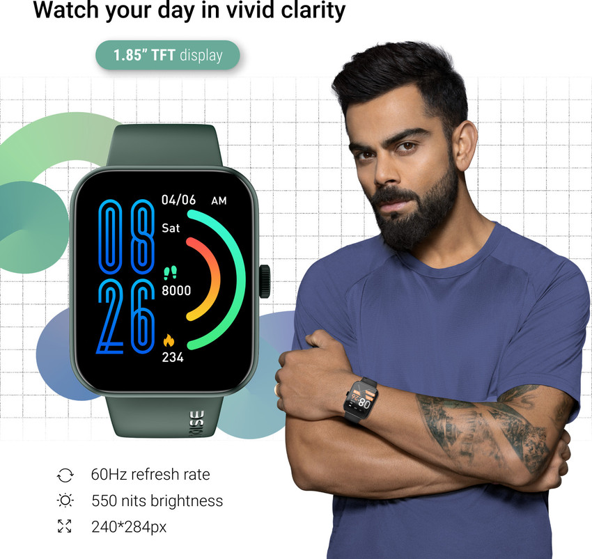 Noise Loop 1.85 Display with Advanced Bluetooth Calling 550 Nits Brightness Smartwatch Price in India Buy Noise Loop 1.85 Display with Advanced Bluetooth Calling 550 Nits Brightness Smartwatch online ...