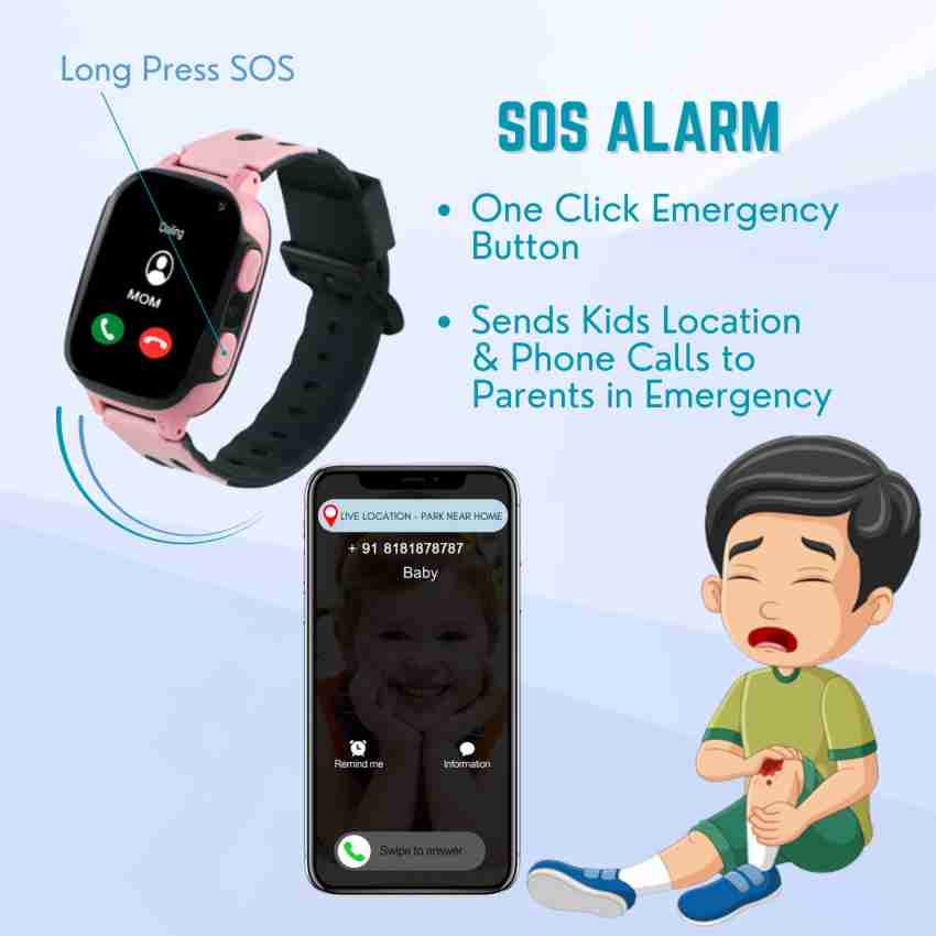 Smartwatch child hot sale tracker