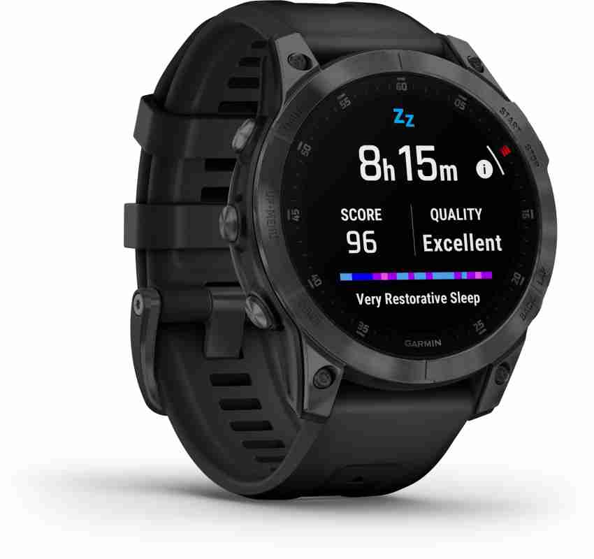 Garmin epix Gen 2 Sapphire Edition Premium Active GPS Touchscreen  Smartwatch, White Titanium | Heart Rate Monitor, Up to 16 Day Battery Life,  Built-in