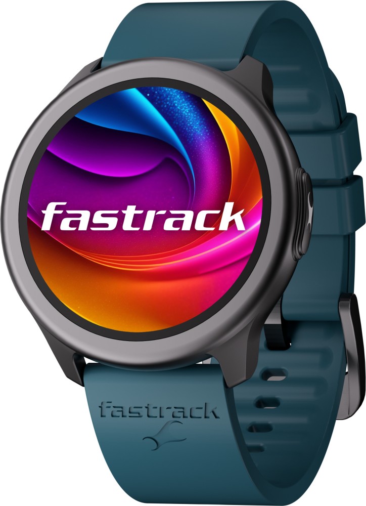 Fastrack Reflex Invoke Smartwatch Black: BT Calling, Advanced Chipset,  Breathing Rate, IP68