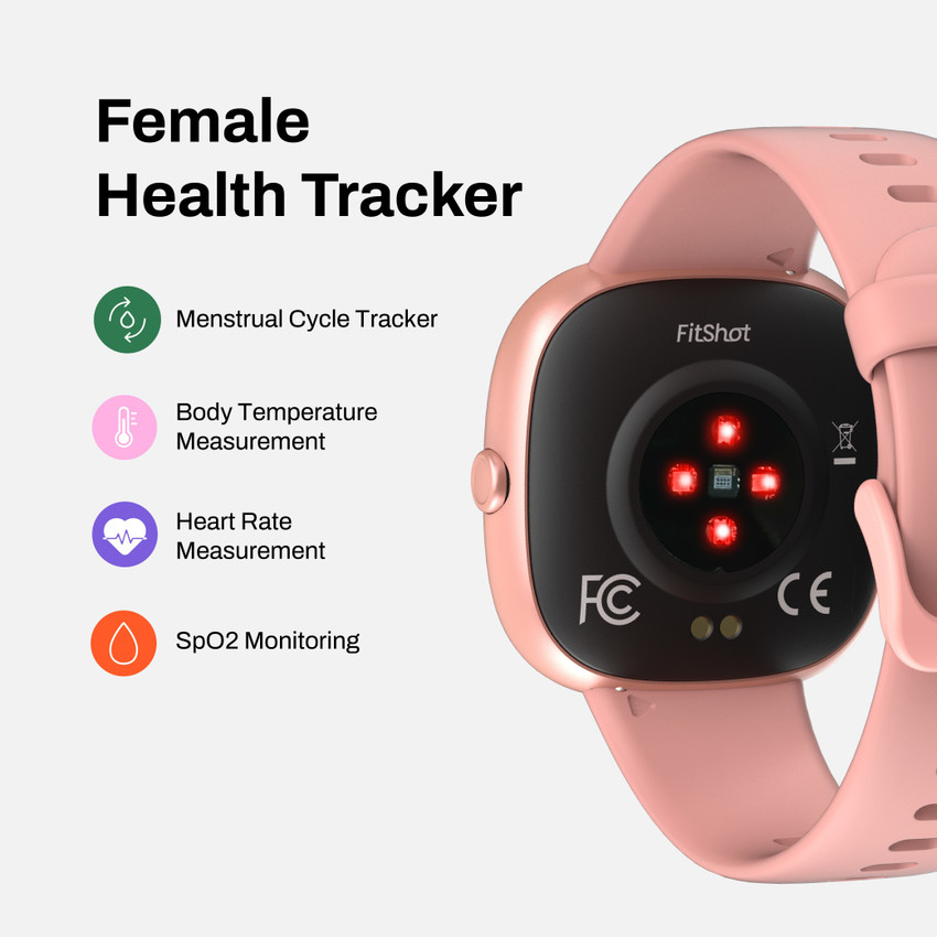 Female health tracking smartwatch store