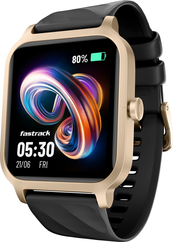 Fastrack Revoltt FS1 1.83 Display BT Calling Fastcharge 110 Sports Mode 200 WatchFaces Smartwatch Price in India Buy Fastrack Revoltt FS1 1.83 Display BT Calling Fastcharge 110 Sports Mode 200 WatchFa...