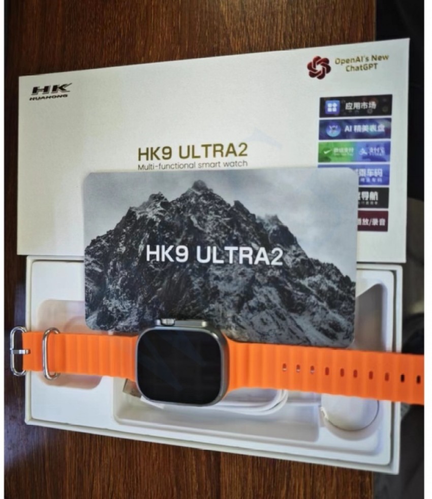 Smartwatch HK9 Ultra 2 Amoled 2 GB Rosado - Promart