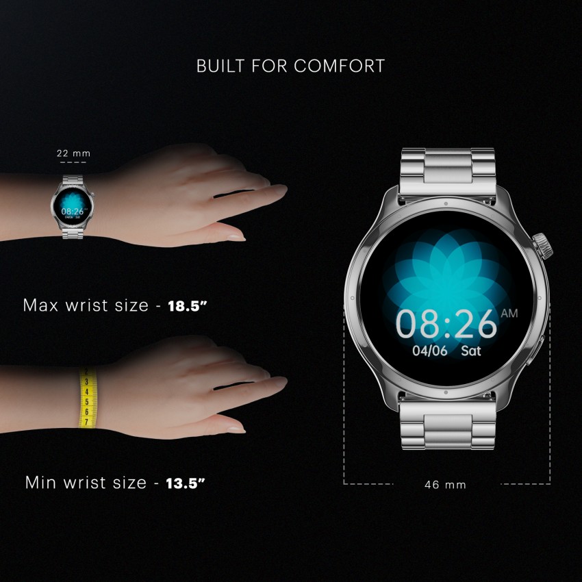 Noise Mettle 1.4 display Stainless Steel finish with Metal