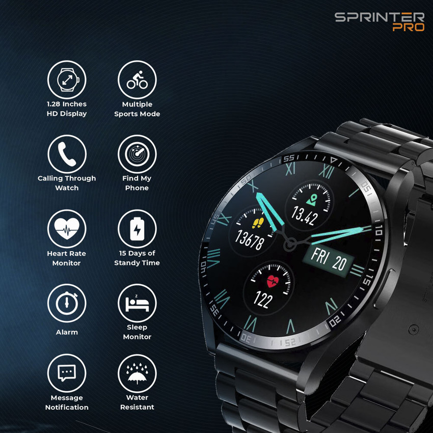 CORSECA Sprinter Pro Smartwatch Price in India Buy CORSECA Sprinter Pro Smartwatch online at Flipkart