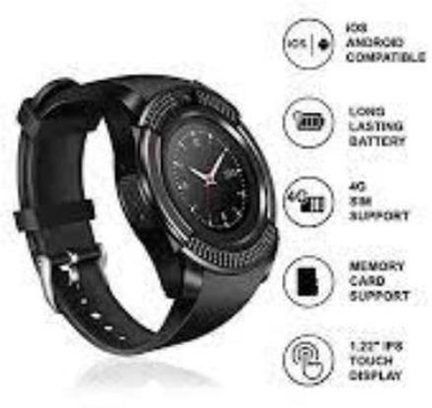 V8 smart watch daraz cheap