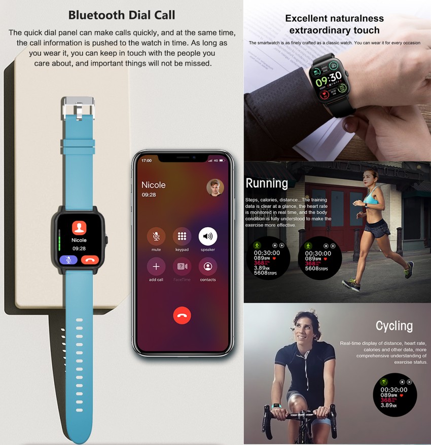 Smartwatch with online facetime