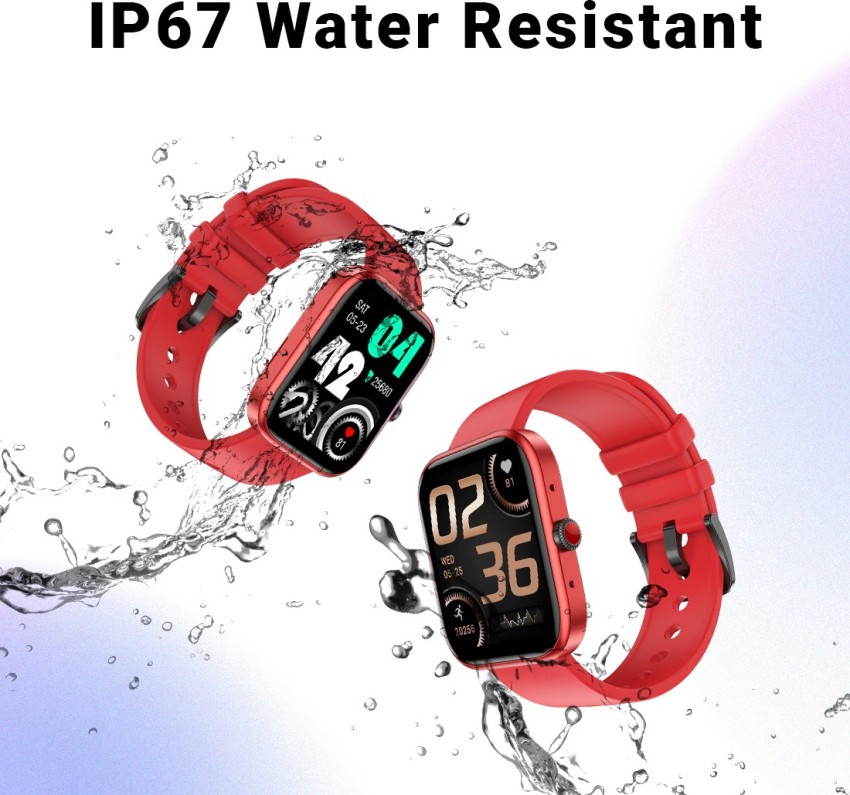 Smartwatch rojo best sale