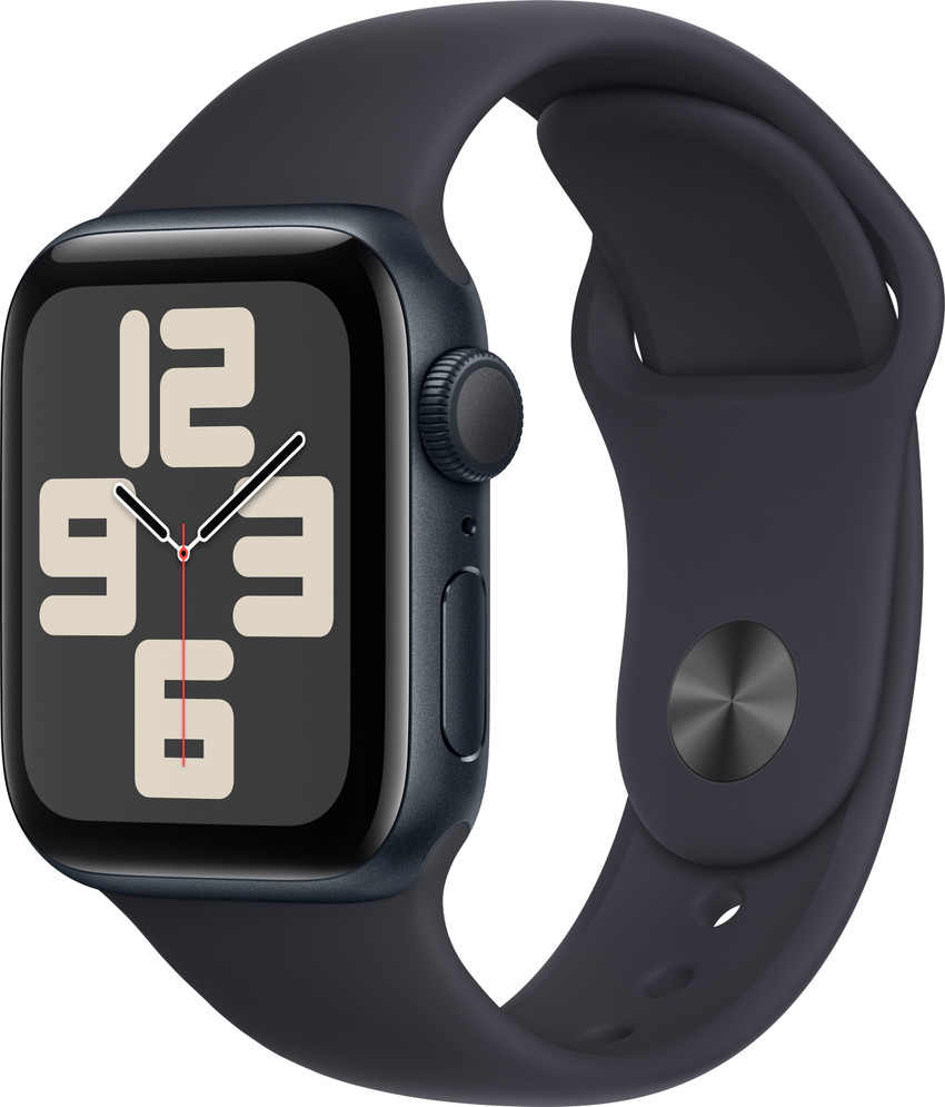 Apple Watch SE GPS 40mm Midnight Aluminium Case with Midnight 