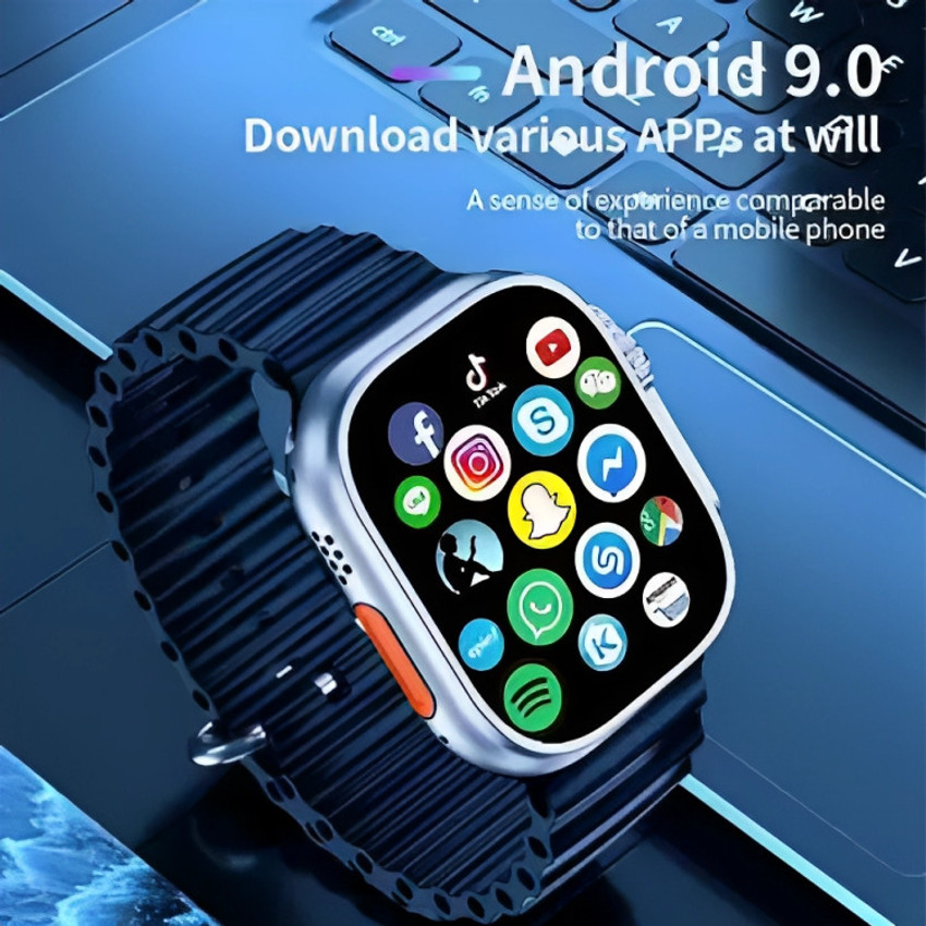 dicrobots Dicrobots s8 ultra 4g sim card watch with gps wifi all apps working Smartwatch Price in India Buy dicrobots Dicrobots s8 ultra 4g sim card watch with gps wifi all