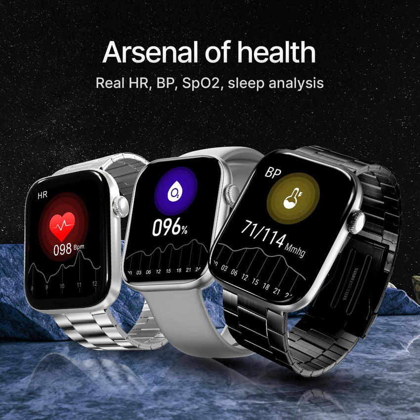 CrossBeats Ignite Stellr 2.01 Largest AMOLED Bluetooth Calling Smartwatch Price in India Buy CrossBeats Ignite Stellr 2.01 Largest AMOLED Bluetooth Calling Smartwatch online at Flipkart
