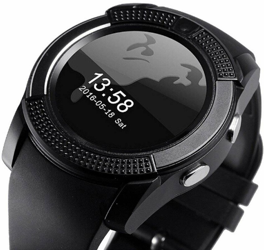 V8 bluetooth smart watch sports fitness 2024 tracker sd card pedometer sleep monitor