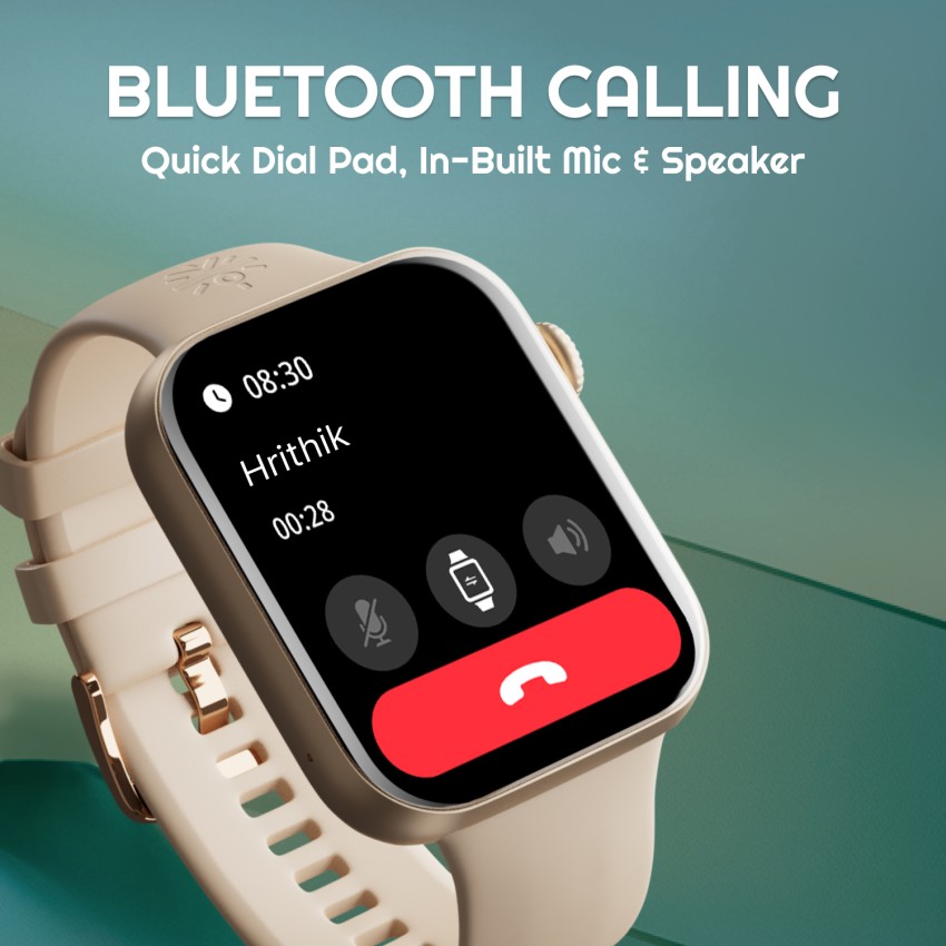 Smartwatch with speaker and mic sale