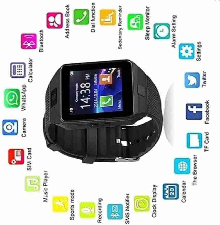 Smartwatch dz09 online whatsapp