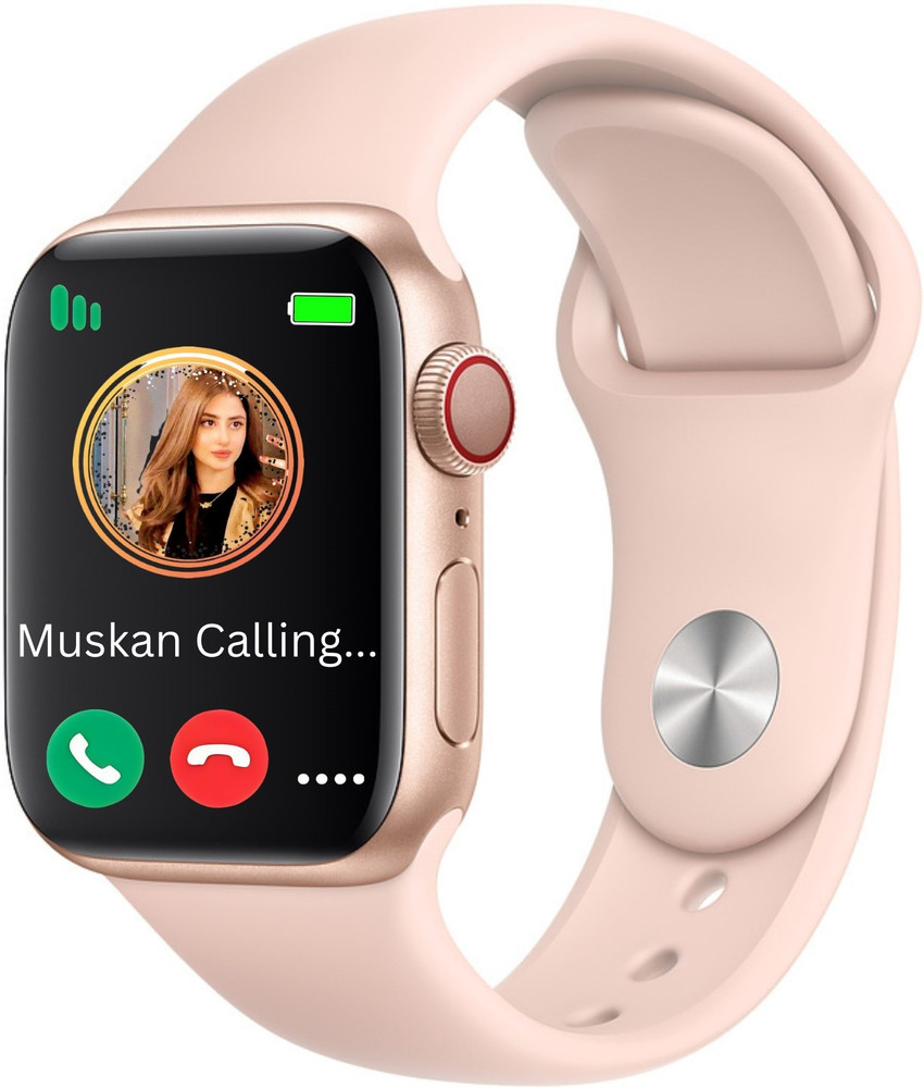 MORDEN i8 Pink 1.54 HD Display BT Calling Music Control App Compatible Multi Faces Smartwatch Price in India Buy MORDEN i8 Pink 1.54 HD Display BT Calling Music Control App Compatible