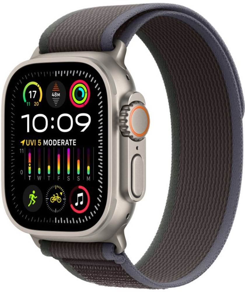 Apple Watch Ultra 2 GPS + Cellular 49mm Titanium Case with Blue 