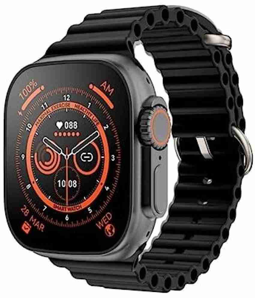 S8 Ultra Max Series 8 Smart Watch - Wireless Charging - Bluetooth Call  Watch - Latest Model