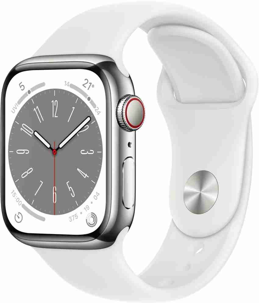 Apple Watch Series 8, 41mm GPS + Cellular ECG app, Temperature 