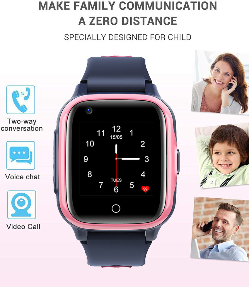 SeTracker 4G Smart Watch for Kids Video Call Location Tracker