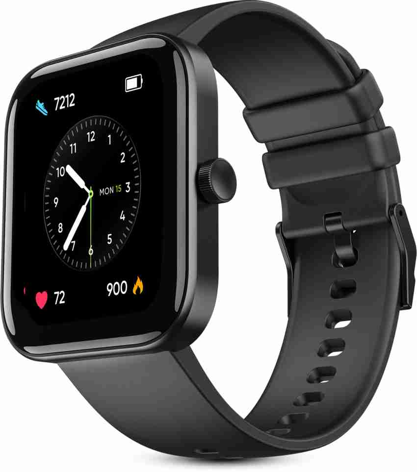 Mivi Model E with 1.69 Display 7 Day Battery Life Spo2 Heart Rate Monitor. Smartwatch