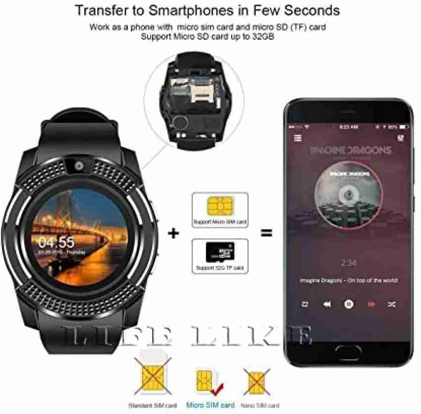 New v8 clearance wireless smart watch