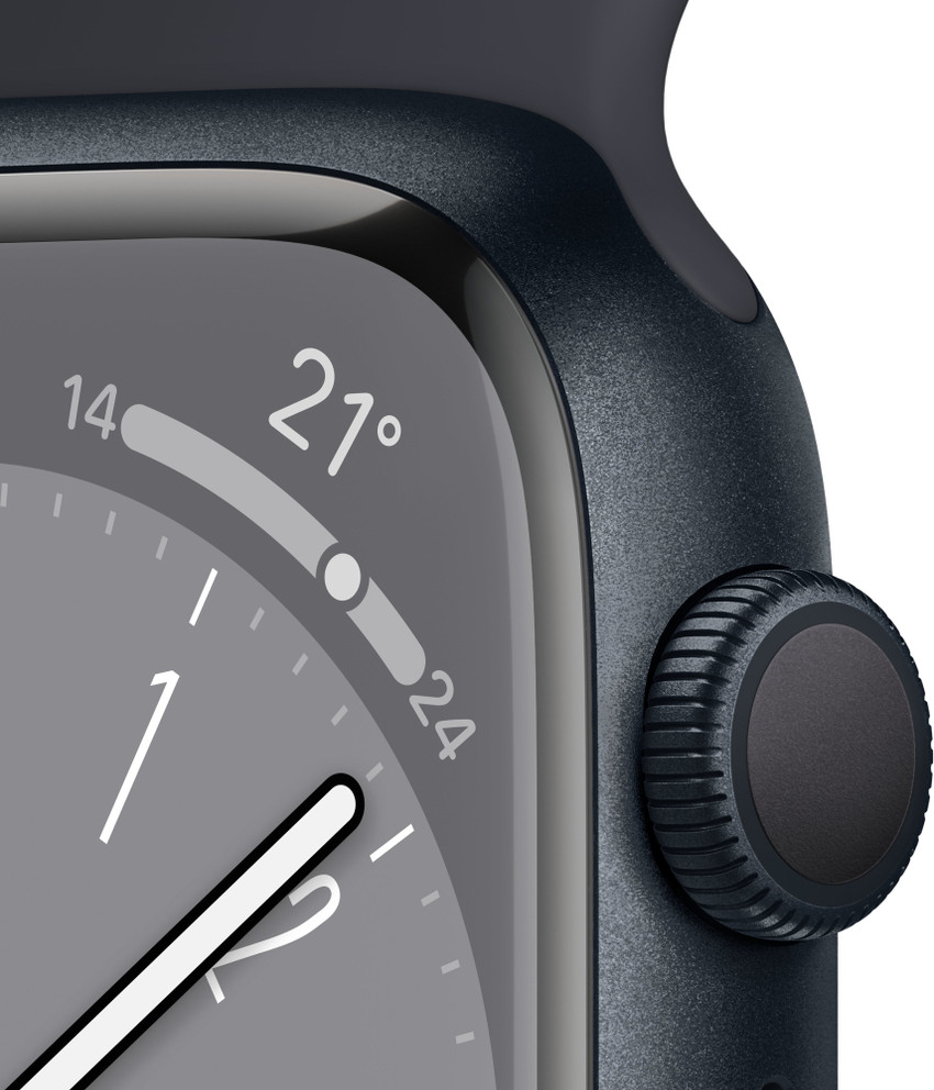 Apple Watch Series 8, 41mm GPS ECG app, Temperature sensor, IPX6, Fall/Crash Detection Apple Watch Series 8, 41mm GPS ECG app, Temperature sensor, IPX6, Fall/Crash Detection