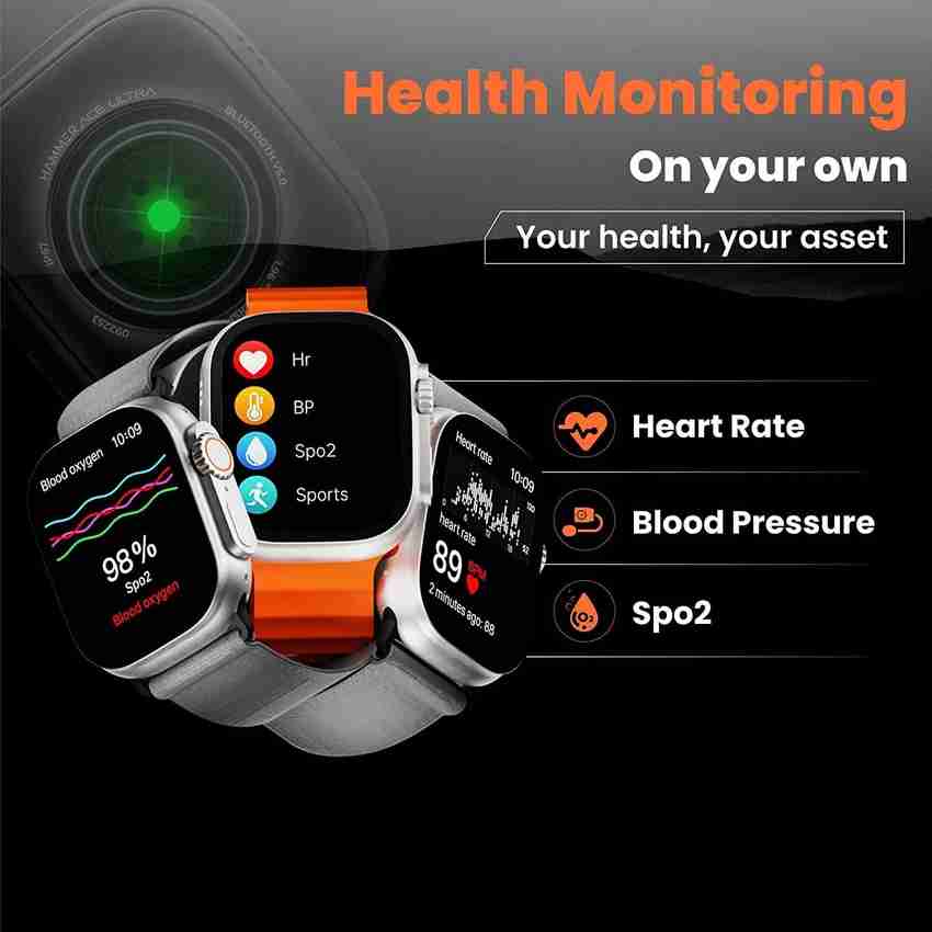 YOUFIT Ultra U8 PRO MAX SmartWatch 2.5 AMOLED GPS Bluetooth Calling Wireless Charging Smartwatch Price in India Buy YOUFIT Ultra U8 PRO MAX SmartWatch 2.5 AMOLED GPS Bluetooth Calling Wireless Chargin...