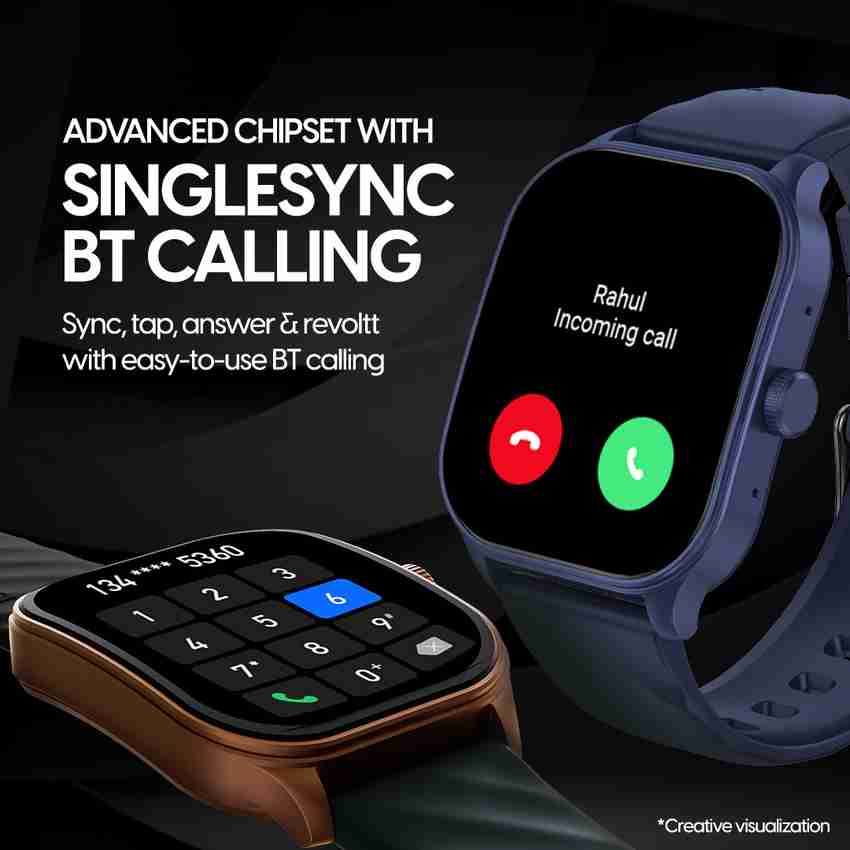 Fs1 Smartwatch Fastrack Smart Watches Features Watch Fs1 On Phone