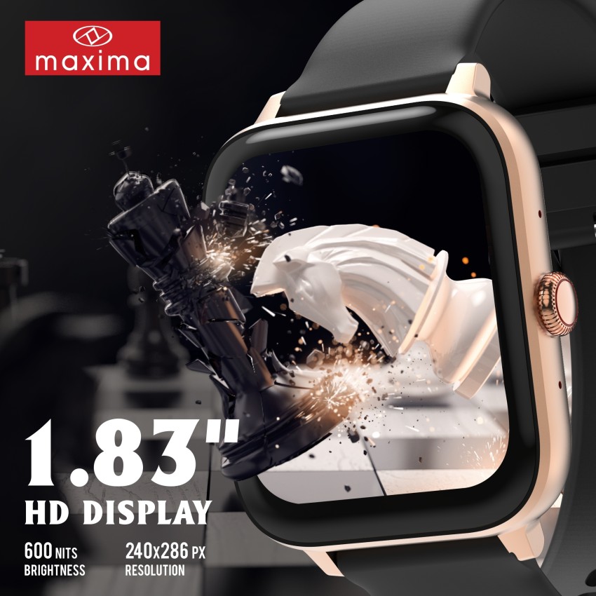 Maxima New Max Pro Grand Smartwatch 1.83 HD 2.5D curved Display
