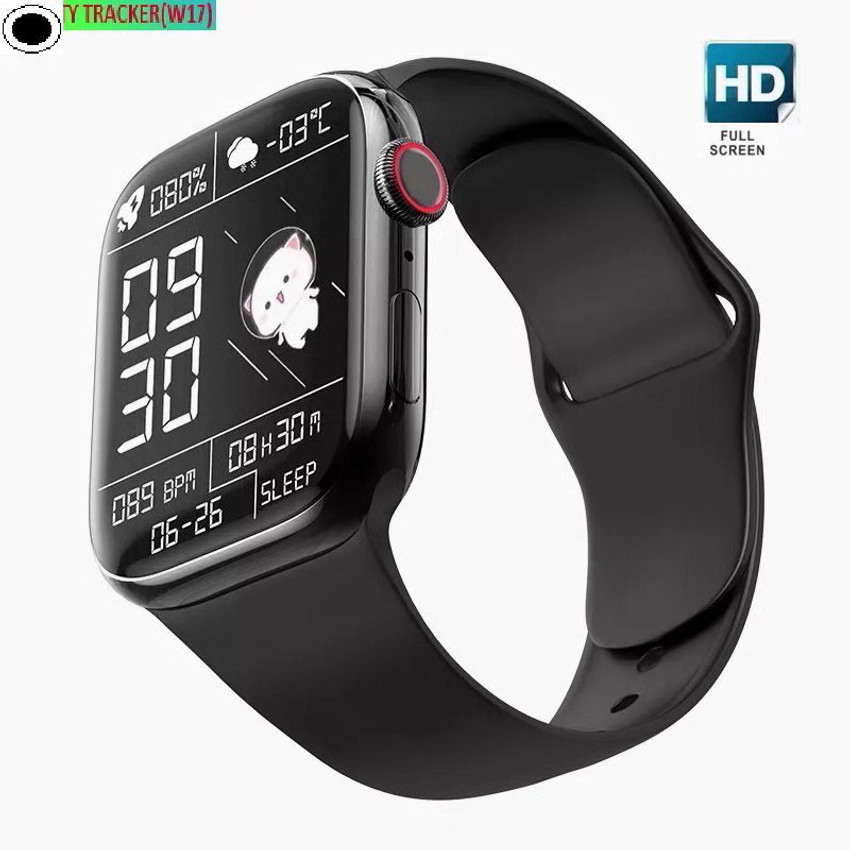YORBAX S1370 W26 PRO MULTI FACES BLUETOOTH SMART WATCH BLACK