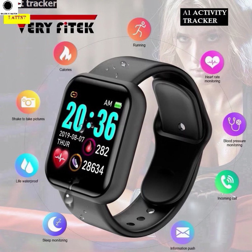 Actariat S2037 A1 PLUS FITNESS TRACKER SLEEP MONITOR SMART WATCH