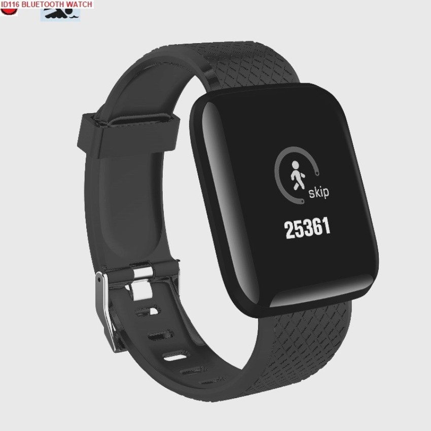 Bluetooth smart watch black hot sale