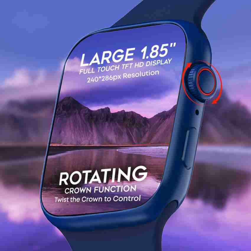 PTron Pulsefit P61 with 1.85 Touch Display,Bluetooth Calling,Functional  Digital Crown Smartwatch Price in India - Buy PTron Pulsefit P61 with 1.85  Touch Display,Bluetooth Calling,Functional Digital Crown Smartwatch online  at