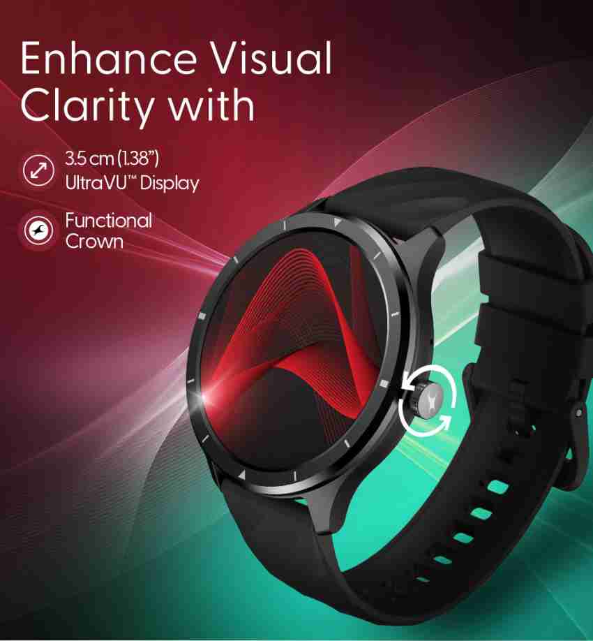 Fastrack Revoltt FR2 35mm Display AI Voice BT Calling IP68 Health Suite SOS Calling Smartwatch Price in India Buy Fastrack Revoltt FR2 35mm Display AI Voice BT Calling IP68 Health Suite SOS Calling Sm...