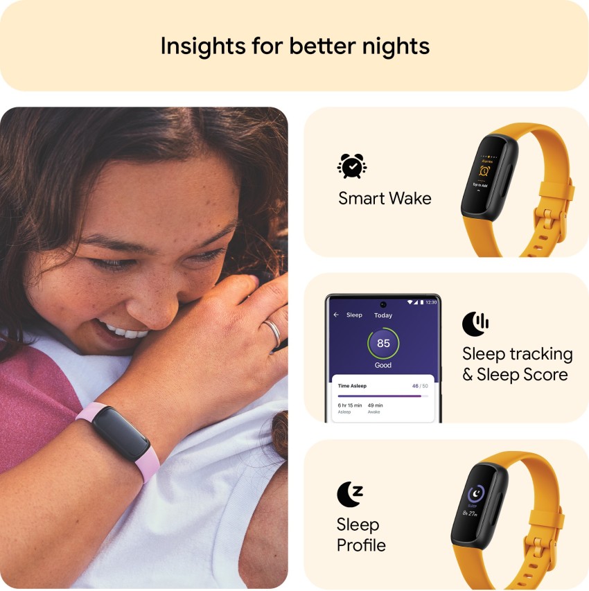 Buy Fitbit Inspire 3 Health & Fitness Tracker with Stress