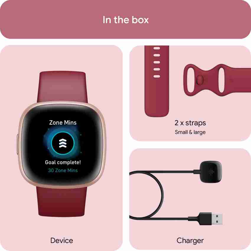 Fitbit charge 4 online bordeaux