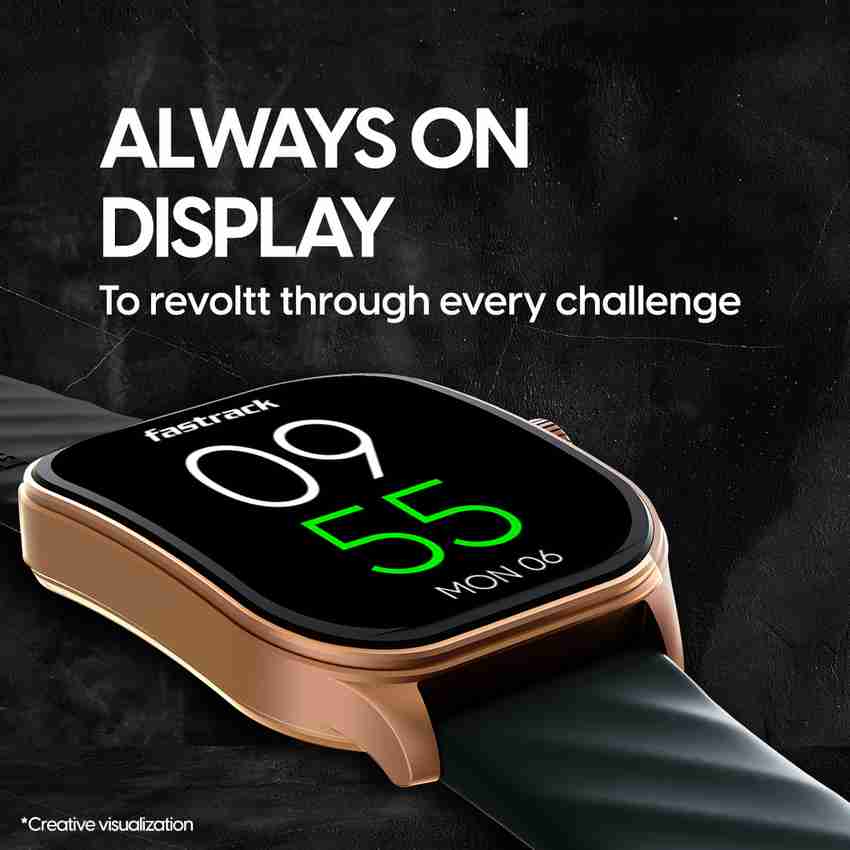 Fastrack hybrid watch best sale