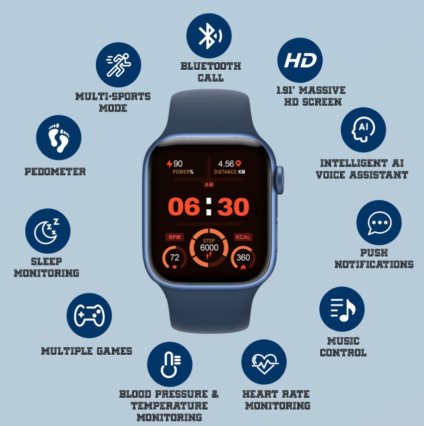 Zookr smart cheap watches