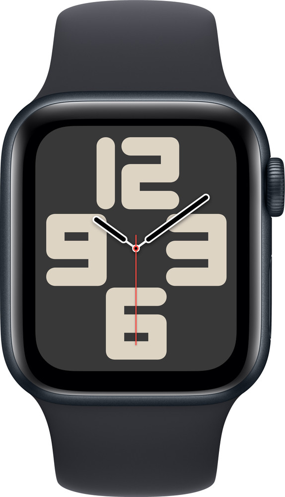 Apple Watch SE GPS 40mm Midnight Aluminium Case with Midnight 