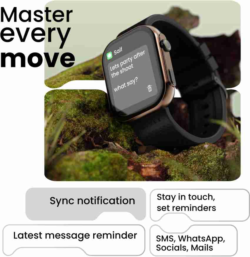 Smartwatch mobo 2025 move 2 whatsapp