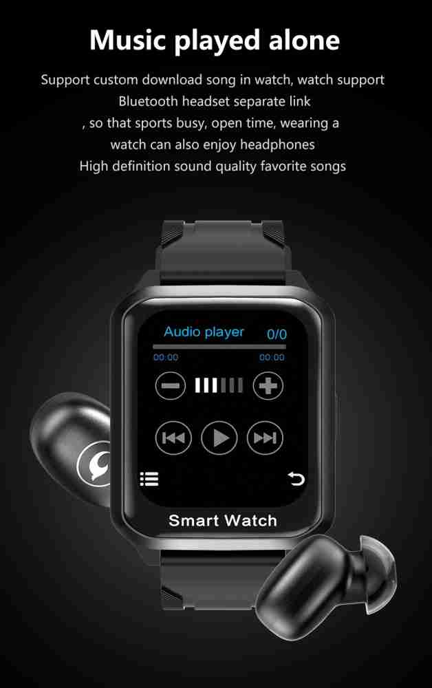 REJUVENATE 2 In 1 Smart Watch With TWS Earbuds Smartwatch Price in