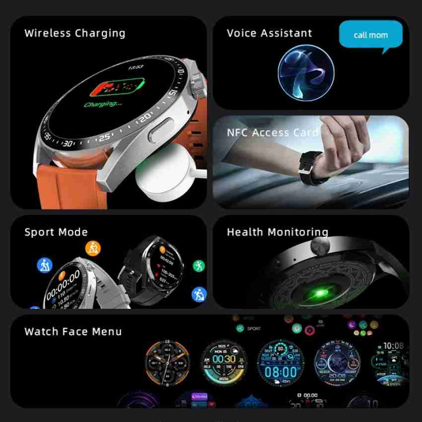 HW3 Pro NFC Smart Watch Men